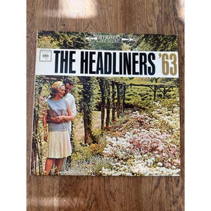 The Headliners 63 Disco de vinil Columbia Record Club exclusivo XSM 75197