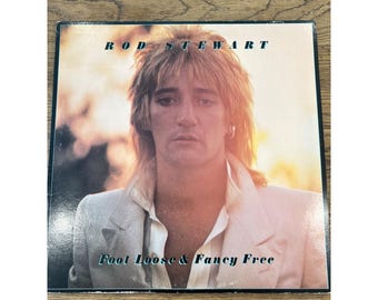 Álbum de vinilo "Foot Loose & Fancy Free" de Rod Stewart, 1977, BSK 3092