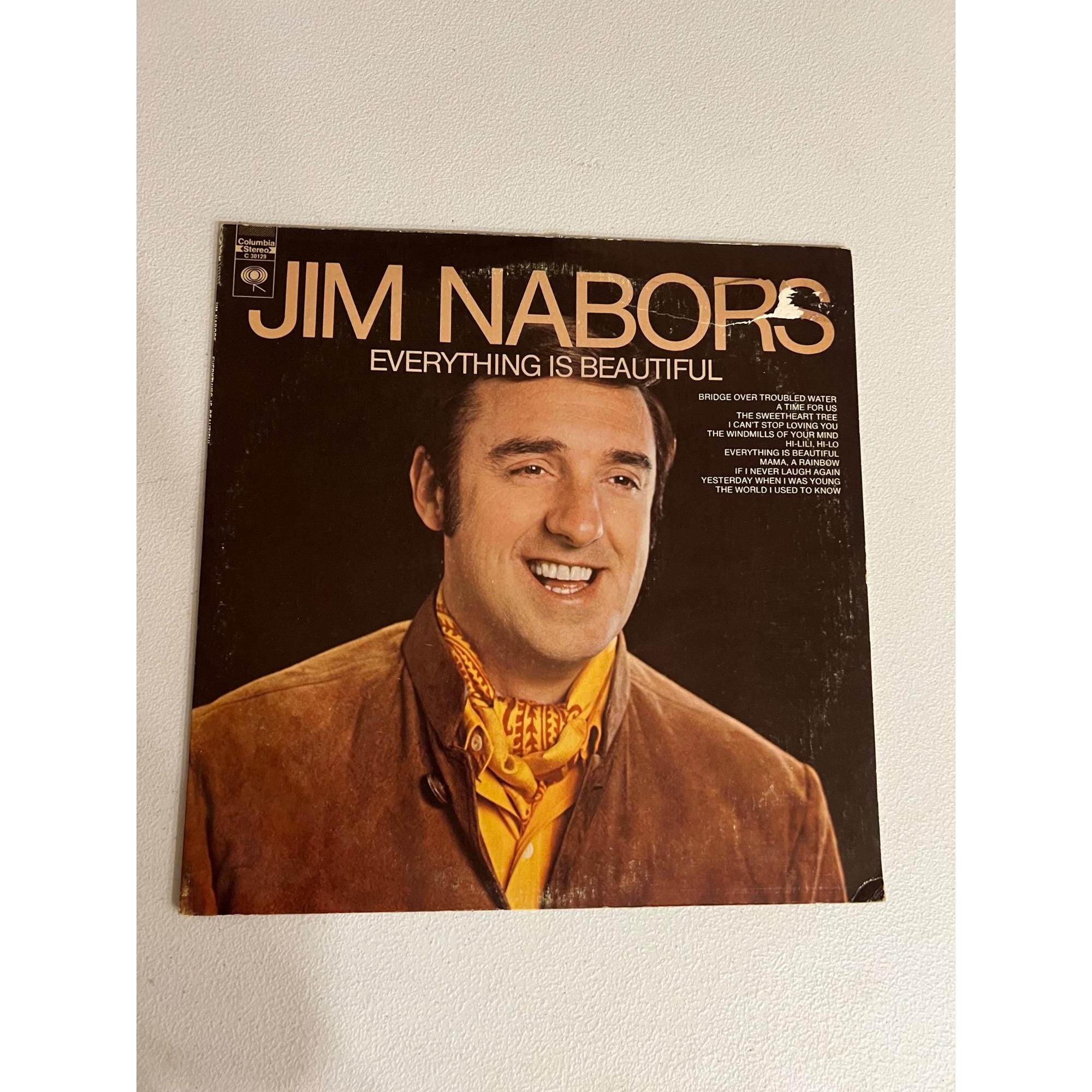 Jim Nabors Everything is Beautiful LP Vinyl Record 1970 Easy
