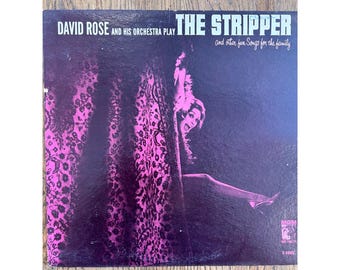 David Rose and His Orchestra Play "The Stripper" Vinyl Record E4062