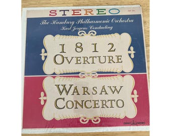 1812 Overture & Warsaw Concerto Vinyl Record CST 153-1 Vintage Album