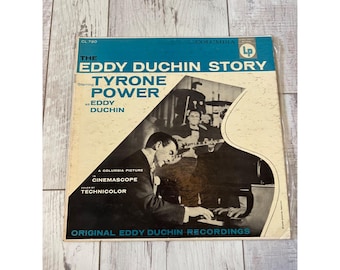 The Eddy Duchin Story LP Vinyl Record CL 790 Vintage Album