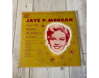 Jaye P. Morgan zingt vinylplaat 12" 33-1/3 RPM Allegro Royale 1604 Vintage