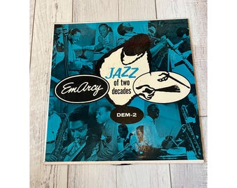Jazz Of Two Decades Vinyl Record EmArcy DEM-2 Long Playing Jazz Of The 40s 1956