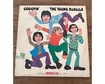 The Young Rascals, Groovin', Vintage Record Album, Vinyl LP