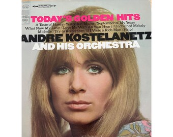 Today's Golden Hits Andre Kostelanetz & His Orchestra Vinyl Record CS 9334 Album