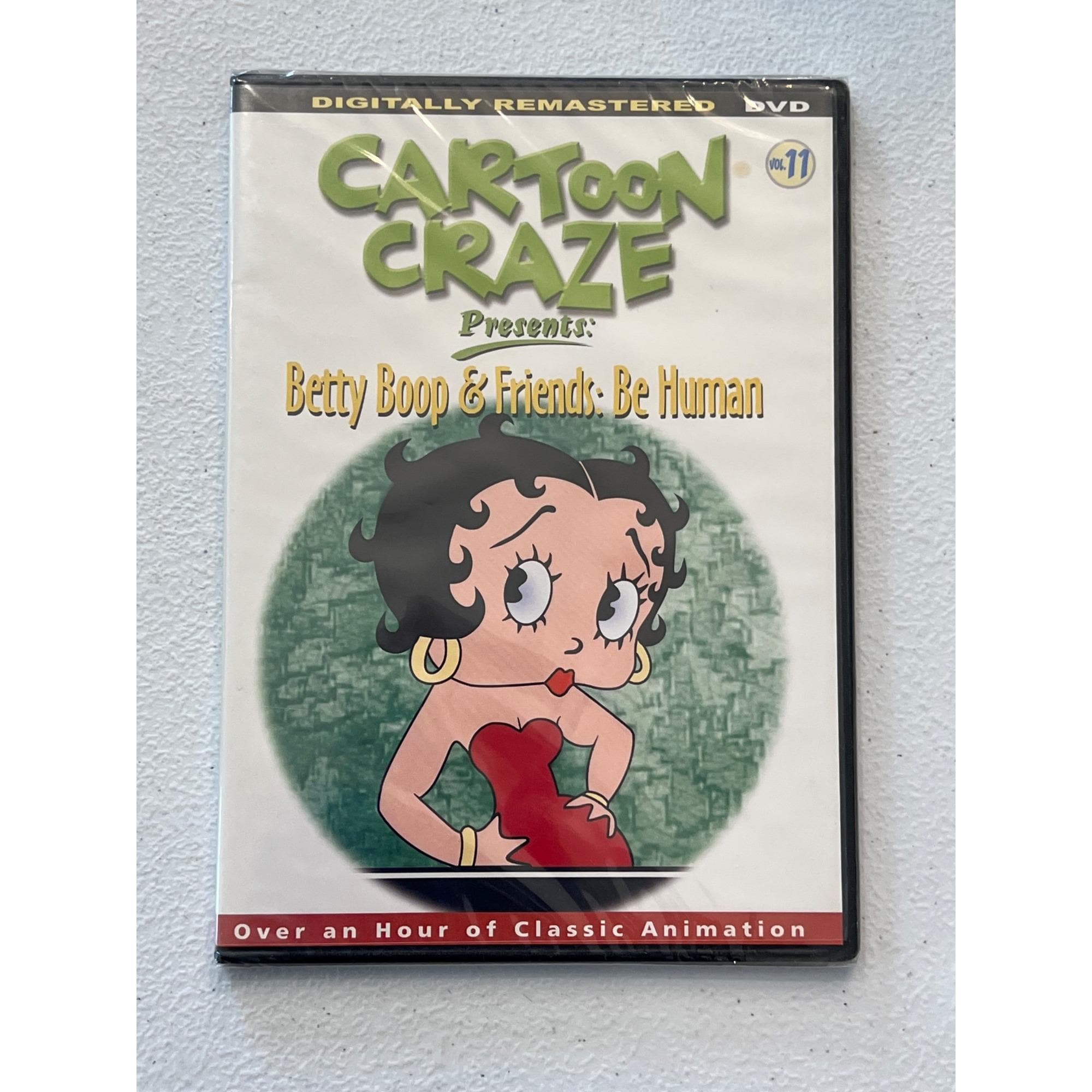 Cartoon Craze Betty Boop & Friends Be Human DVD Vol. 11 Remastered