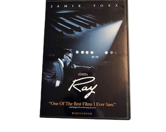 Ray 2004 DVD Widescreen Edition Drama Jamie Foxx Ray Charles Biopic Pre-Owned