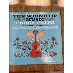 The Sound Of Music Percy Faith & His Orchestra Vinyl Record CL 1418 Album
