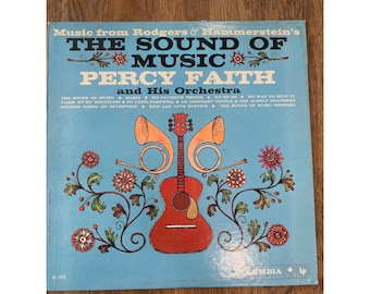 The Sound Of Music Percy Faith & His Orchestra Vinyl Record CL 1418 Album