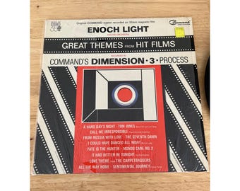 Enoch Light & Orchestra Grandi temi da film di successo Album in vinile vintage