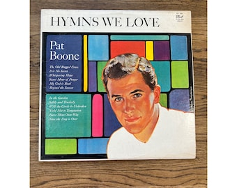 Pat Boone Hymns We Love Vinyl Record LP 33 1/3 RPM Ultra High Fidelity DLP 3068