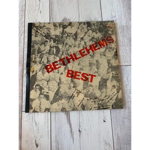 Bethlehem&#39;s Best Vinyl Record EXLP-6 Vintage Album Original Cover & Booklet