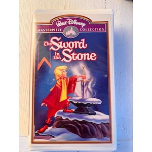 Coleção de Obras-primas de Walt Disney VHS A Espada Era a Lei Filme Clássico