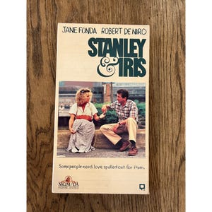 Stanley & Iris 1990 Film VHS Drame Jane Fonda Robert De Niro MGM Home Video