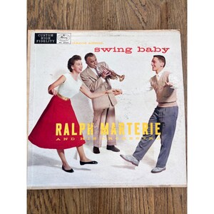 Ralph Marterie and His Orchestra Swing Baby Vinyl Record Vintage Album MG 20214