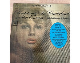 Andre Kostelanetz In Wonderland Golden Encores Vinyl Record CS 8878 VTG Album