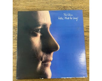 Phil Collins "Hello I Must Be Going!" Vinyl Record Album LP 80035-1