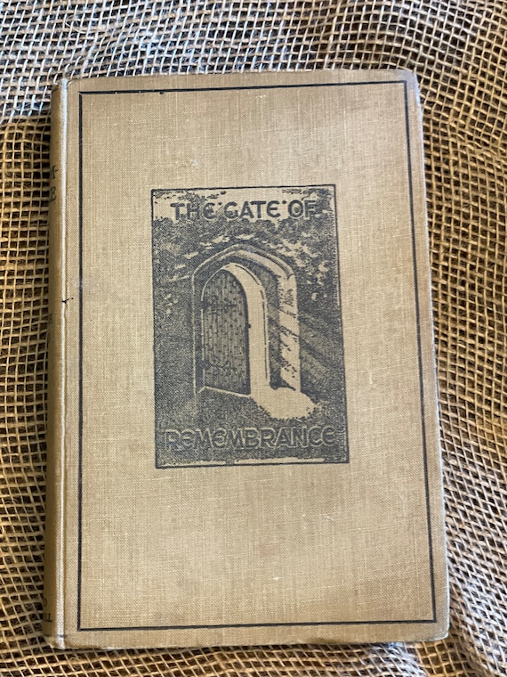 The Gate Of Remembrance Loretta Chapel Edgar Chapel Psychic Archaeology Hardcover Rare Book