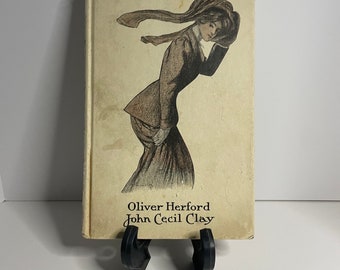 Cupids Fair Weather Booke Oliver Herford Signed  LOVE, Astrology, Weather, 1911 Vintage Books Humorous  John Cecil Clay Illustrator
