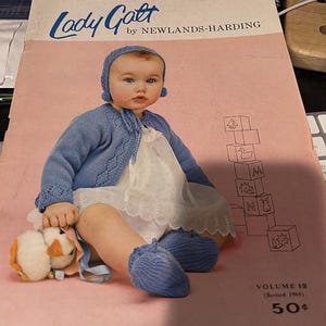 Lady Galt Volume 12 Vintage Knitting Pattern Book