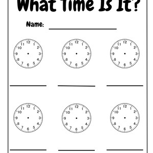 Teachers time telling worksheet bundle – 10 printable black and white pages to teach students how to tell time. Includes analog clock activities, hour and minute practice, fun time telling exercises, and various worksheet designs. Perfect for elementary teachers, homeschool parents, first grade, second grade, special education, math centers, morning work, time units, digital download, and classroom resources