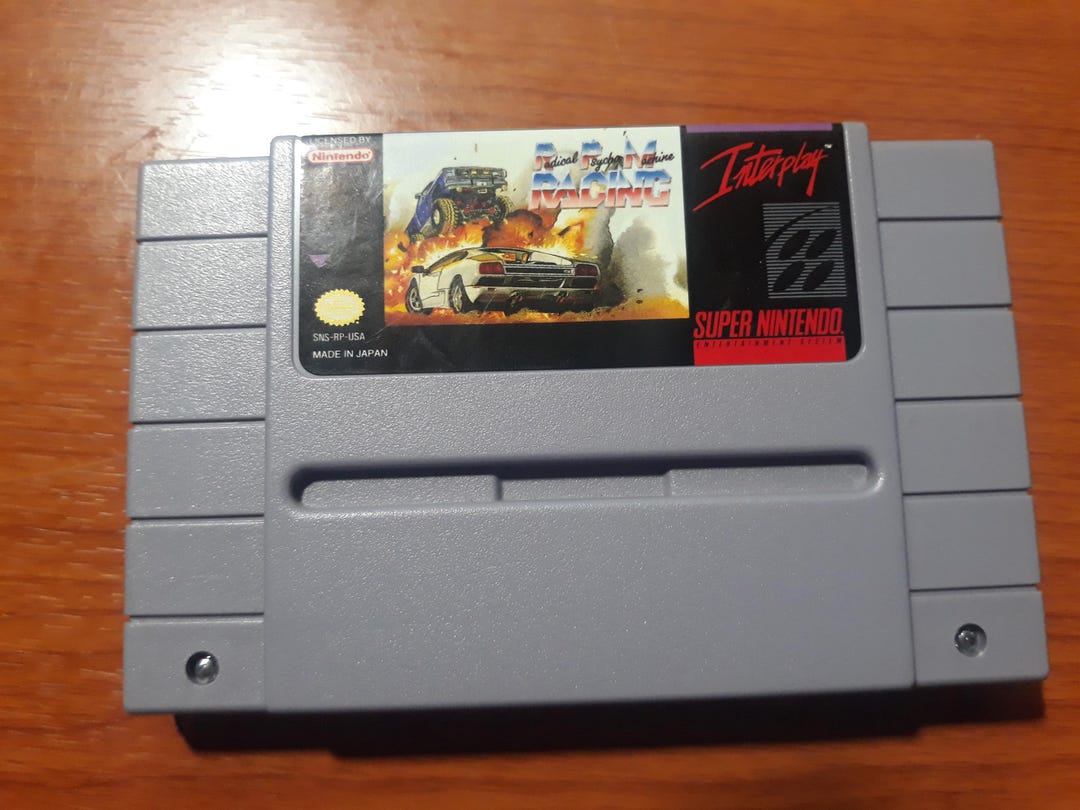 Radical Psycho Machine Racing Radical Psycho Machine Racing (super Nintendo) - Etsy