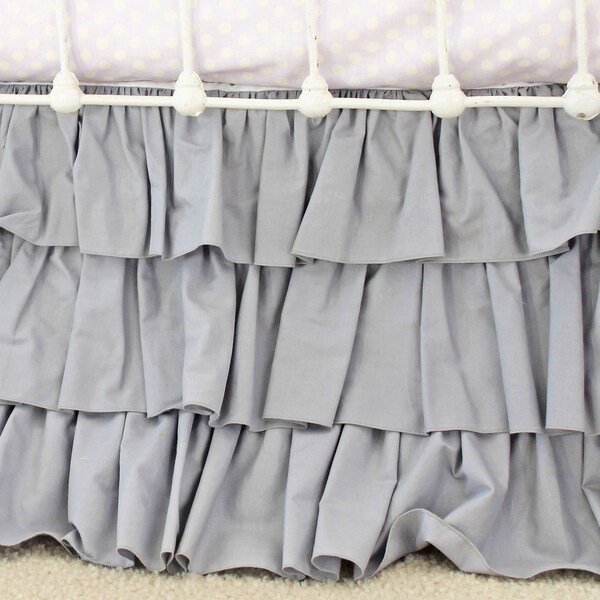 Ruffle Crib Skirt Etsy