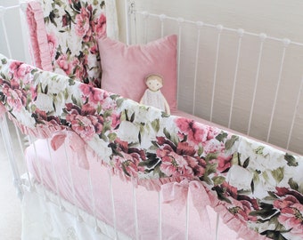 peony baby bedding