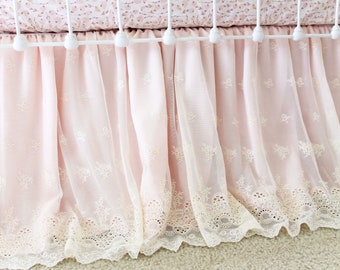 lace crib skirt