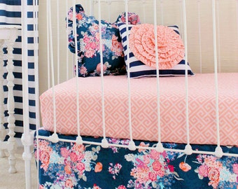 Baby Girl Bedding Etsy