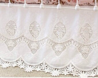 lace crib skirt