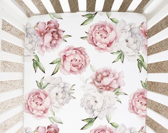 peony crib bedding