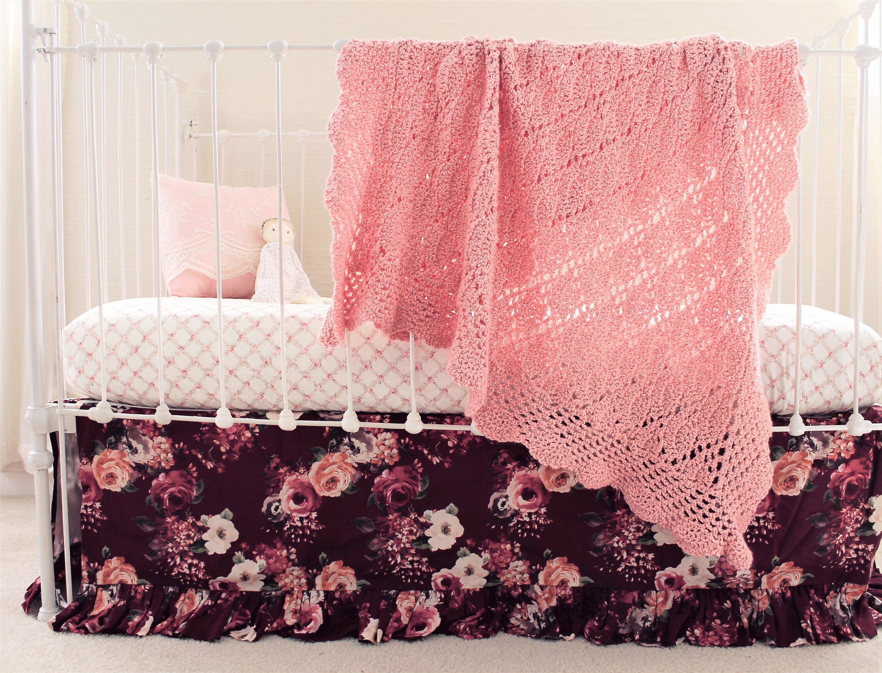 Maroon crib sheet hot sale