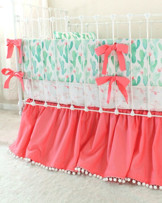 cactus baby girl bedding