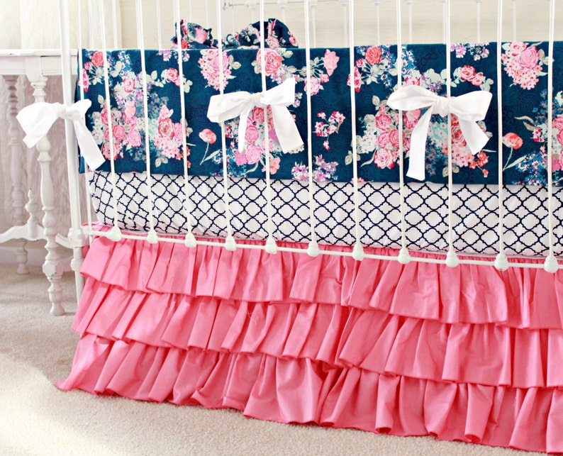 hot pink crib sheet