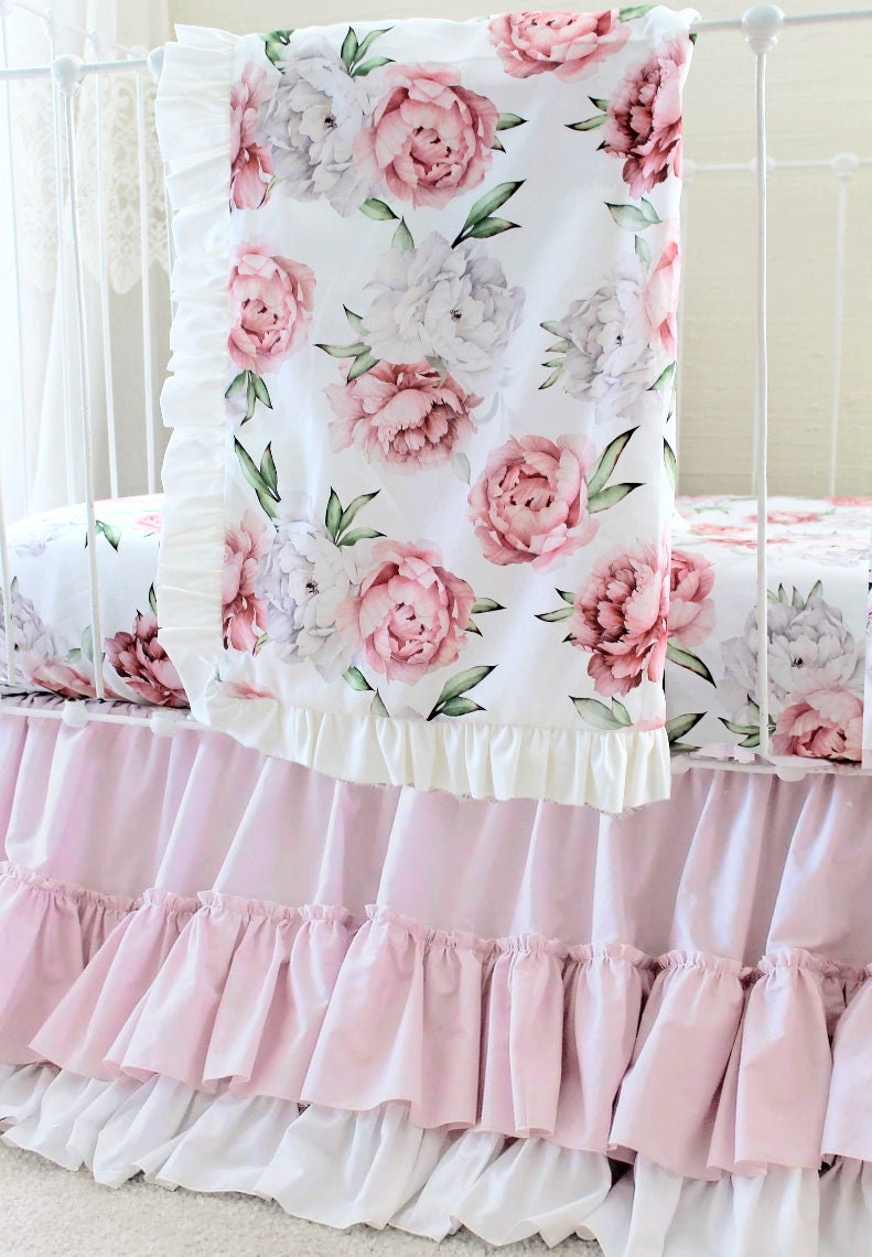 floral crib bedding