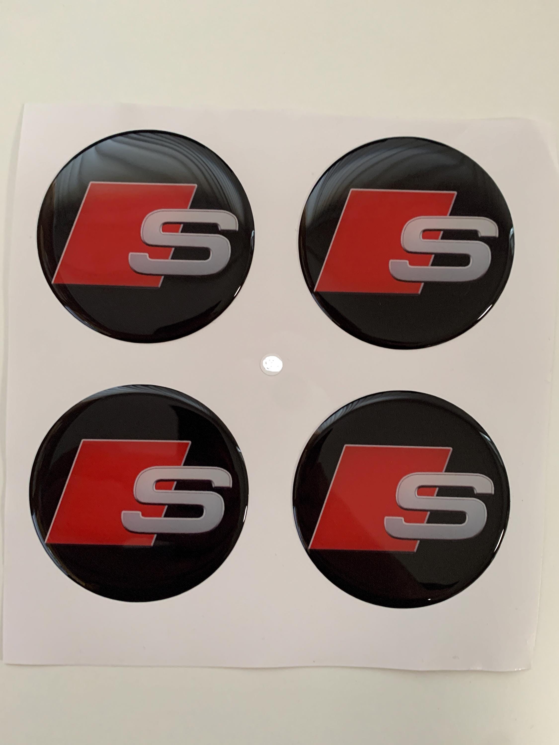 STEMMA PER AUDI S LINE POSTERIORE NERO OPACO A1 2 3 4 5 6 Q S-line - Foto 5