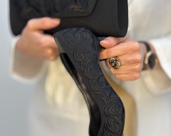 Hand embroidery shoes and bags (suit)