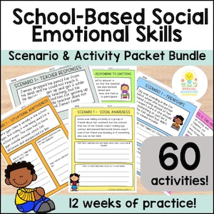 Abilità socio-emotive basate sulla scuola / PACCHETTO DI ATTIVITÀ DA 12 SETTIMANE