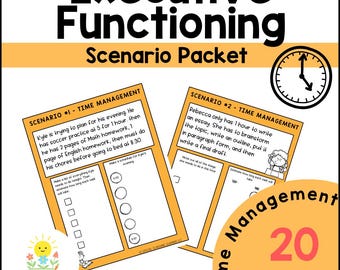 Exekutivfunktionsfähigkeit: „Zeitmanagement“ -Szenarien und Aktivitäten