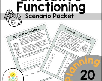 Executive Functioning Skills: "Planning" Scenarios & Activities