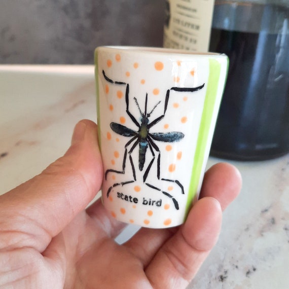 BUG OUT WARE- "State Bird" Shot Glass #5