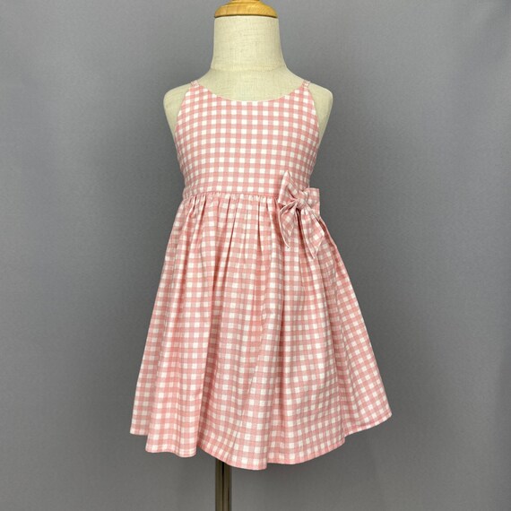 pink buffalo check dress Jana Dress