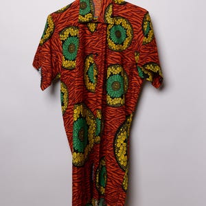 Multicolor African Men Clothing | African Shirt for Men | African Fashion | Traditional African Attire | Dashiki Shirt | Ankara Top