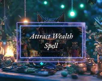 Attract Wealth Spell Financial Manifestation Magic