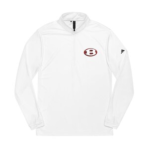 Adidas® Quarter-Zip Pullover mit gesticktem Logo - Perfekt für Sports & Casual Wear