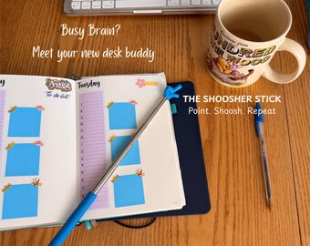 Shoosher Stick: ADHD Desk Toy & Funny Neurodivergent Gift