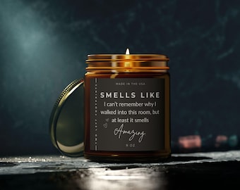 Funny ADHD Candle: Neurodivergent Gift, Humorous Home Fragrance