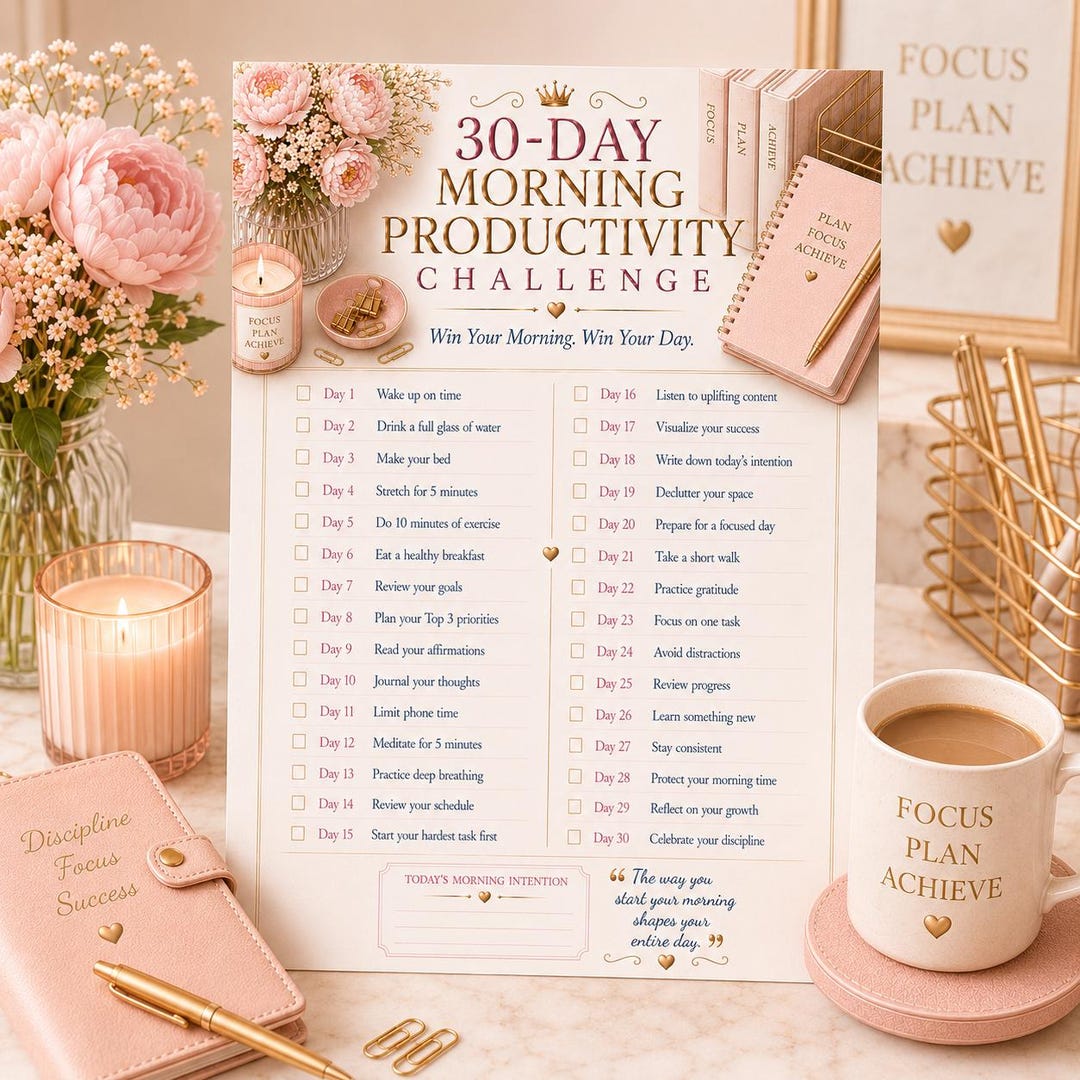 30-day-morning-productivity-challenge-printable-morning-routine
